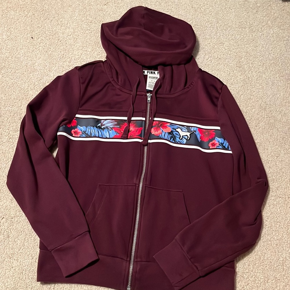 Victoria’s Secret Pink color: maroon sweater size: medium